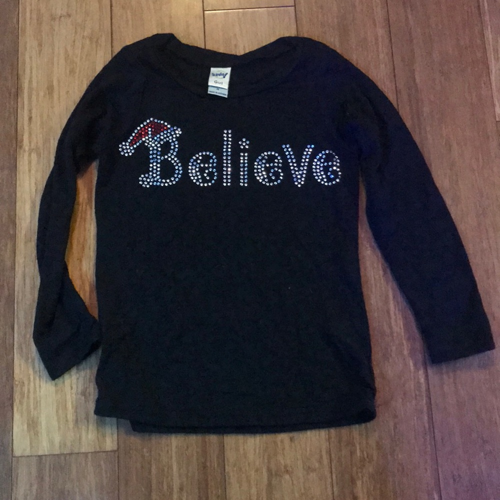 Girls Christmas shirt
